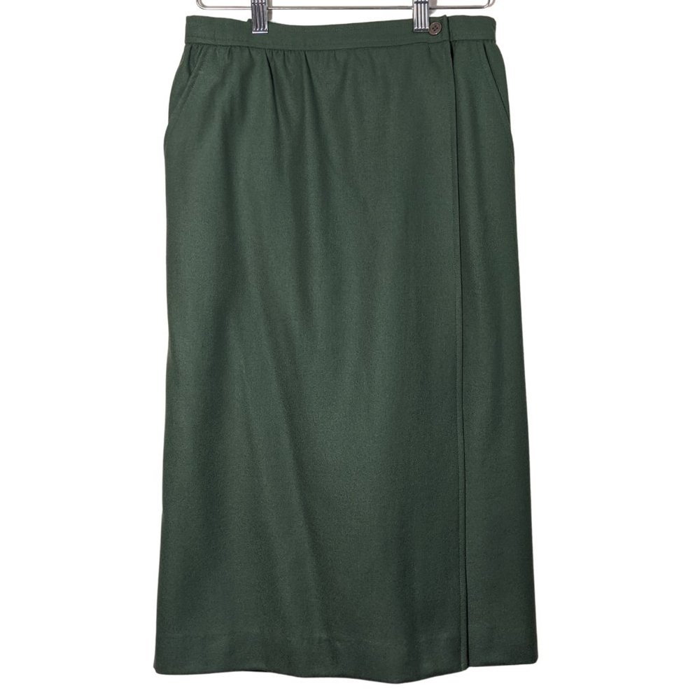 CLEARANCE: Green Wrap Skirt
